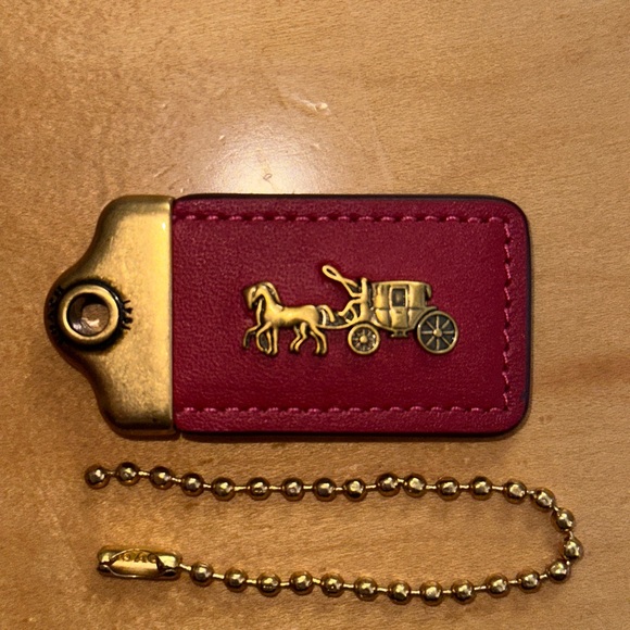 COACH 1941 Hangtag red/pink - Picture 2 of 3